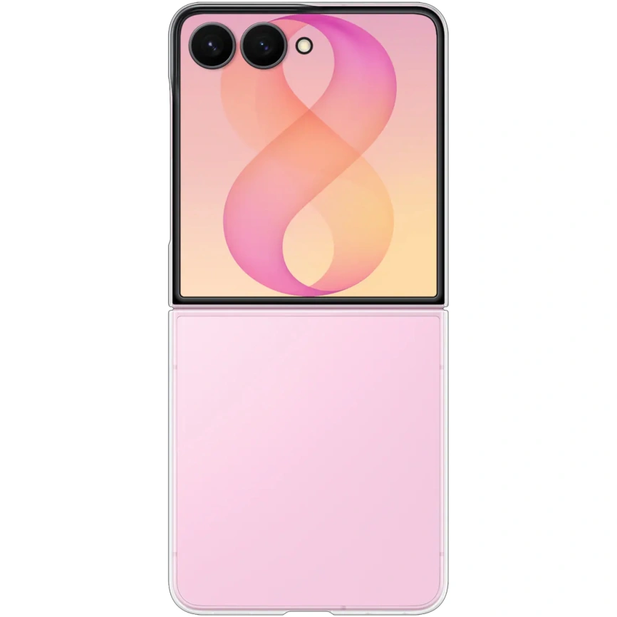 Чехол Samsung Clear Case для Galaxy Z Flip8 Transparent фото 1