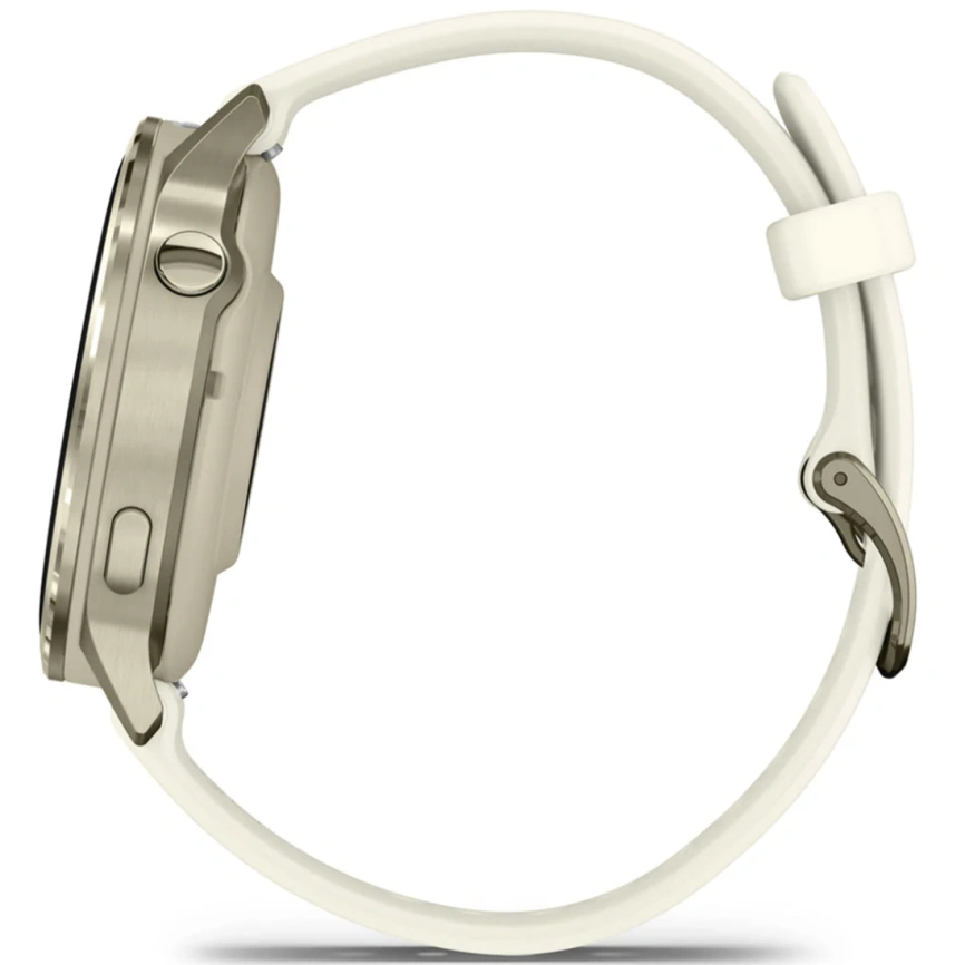 Смарт-часы Garmin Venu 4 41mm Lunar Gold Bezel With Bone Silicone Band (010-03013-00) фото 2