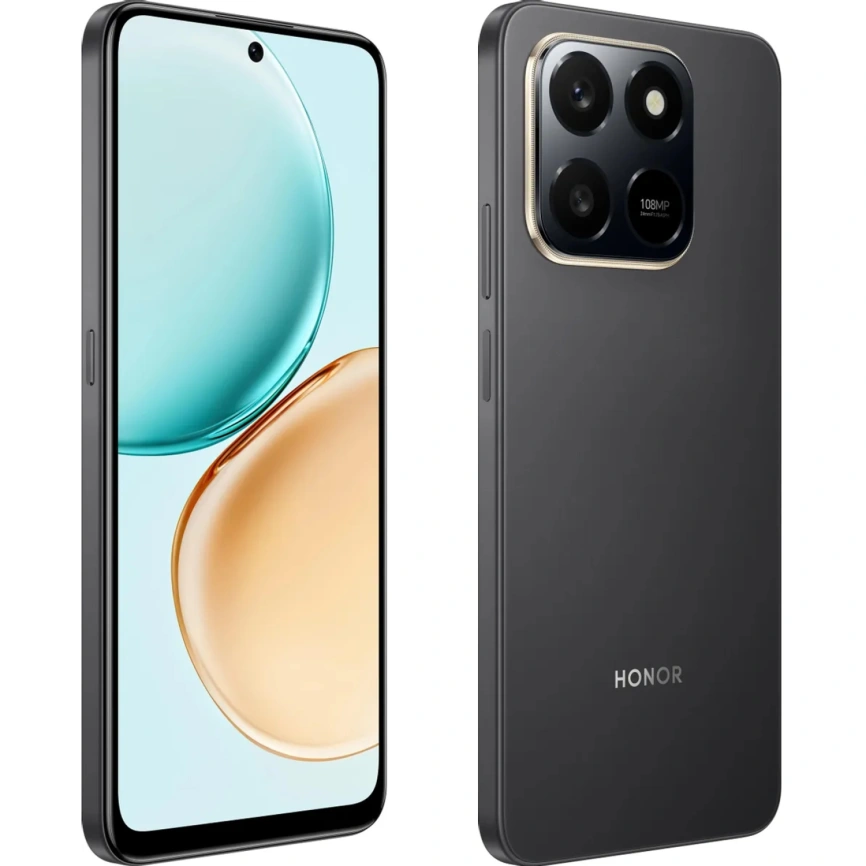 Смартфон Honor X7d 6/128Gb Velvet Black фото 5