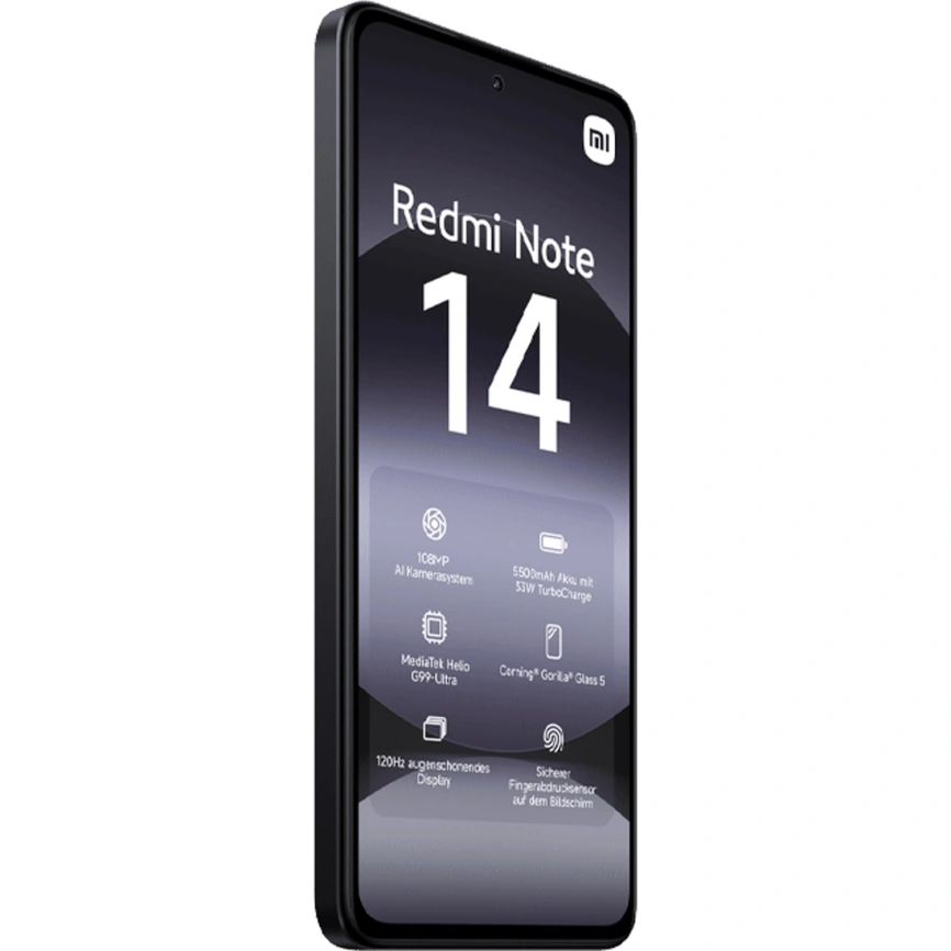 Смартфон Xiaomi Redmi Note 14 4G 6/128Gb (NFC) Midnight Black EAC фото 5