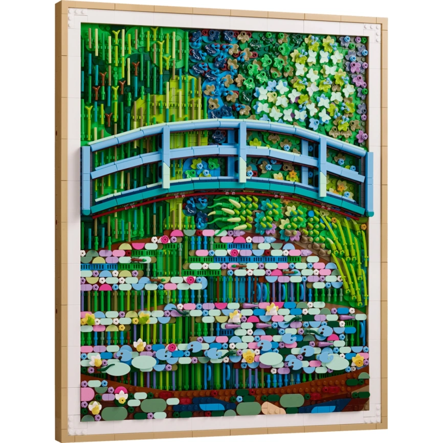 Конструктор LEGO Art Claude Monet Bridge over a Pond 31220 фото 2