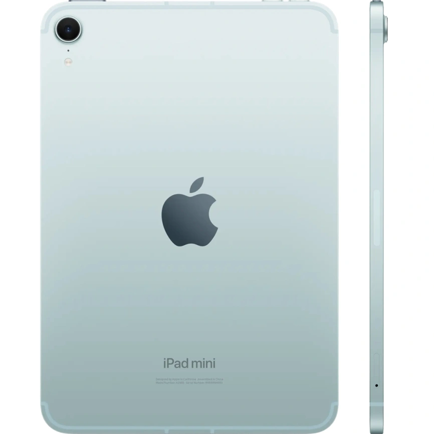 Планшет Apple iPad Mini (2024) Wi-Fi + Cellular 128gb Blue фото 2