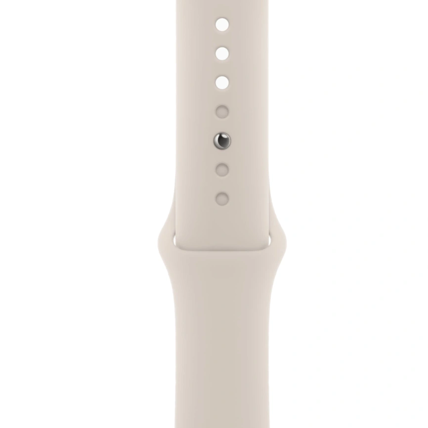 Смарт-часы Apple Watch Series 9 41mm Starlight Aluminum Case with Starlight Sport Band M/L (MR8U3) фото 2