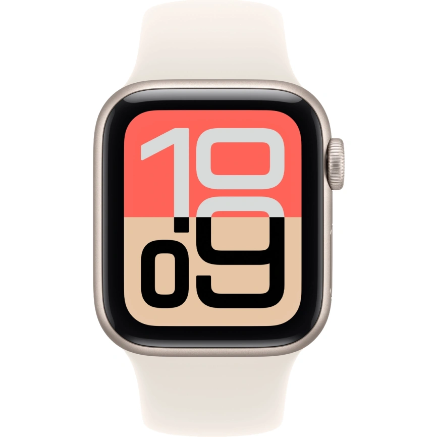Смарт-часы Apple Watch SE (2025) 40mm Starlight Aluminum Starlight Sport Band S/M фото 2