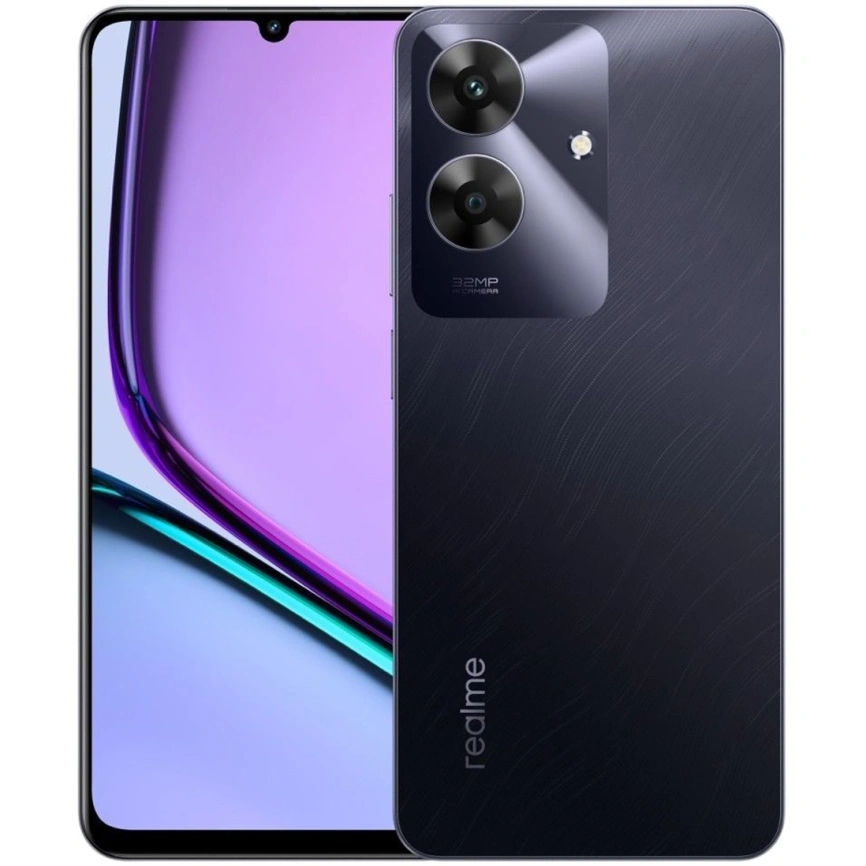 Смартфон Realme Note 60 4/128Gb Marble Black фото 1