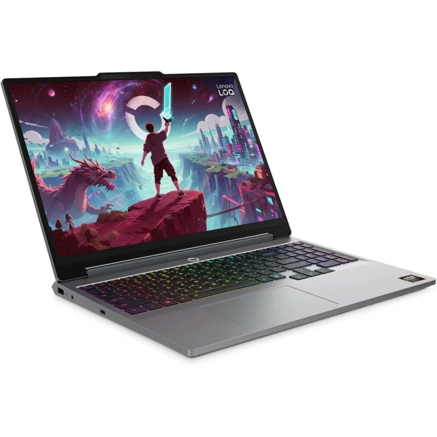 Ноутбук Lenovo LOQ 15AHP11 15.6 IPS/ R7-250/16GB/512GB SSD (83TN003FPS) Luna Grey фото 3