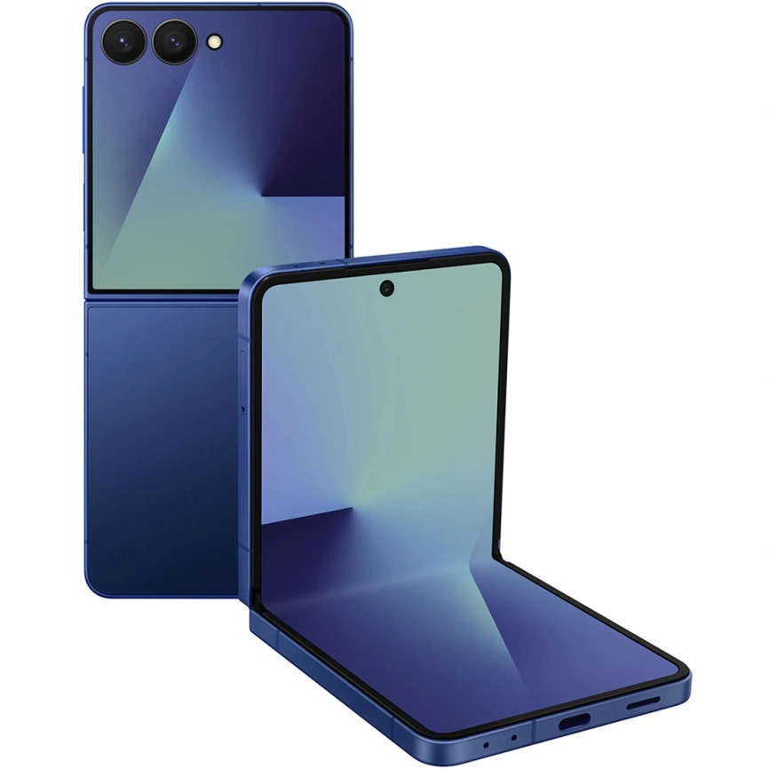 Смартфон Samsung Galaxy Z Flip7 12/256GB Blue Shadow фото 1
