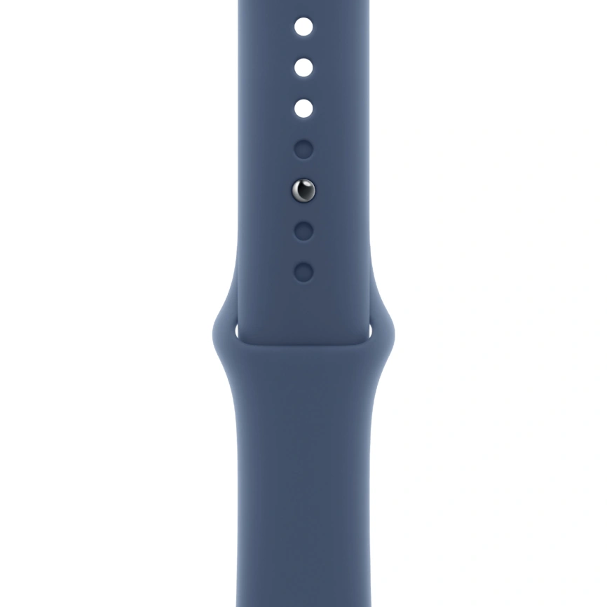 Смарт-часы Apple Watch SE (2024) 44mm Silver Aluminium Case with Denim Sport Band S/M (MXEQ3) фото 2