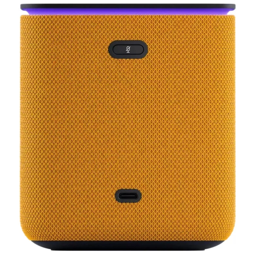 Умная колонка Яндекс Станция Миди с Zigbee Orange (YNDX-00054) фото 2