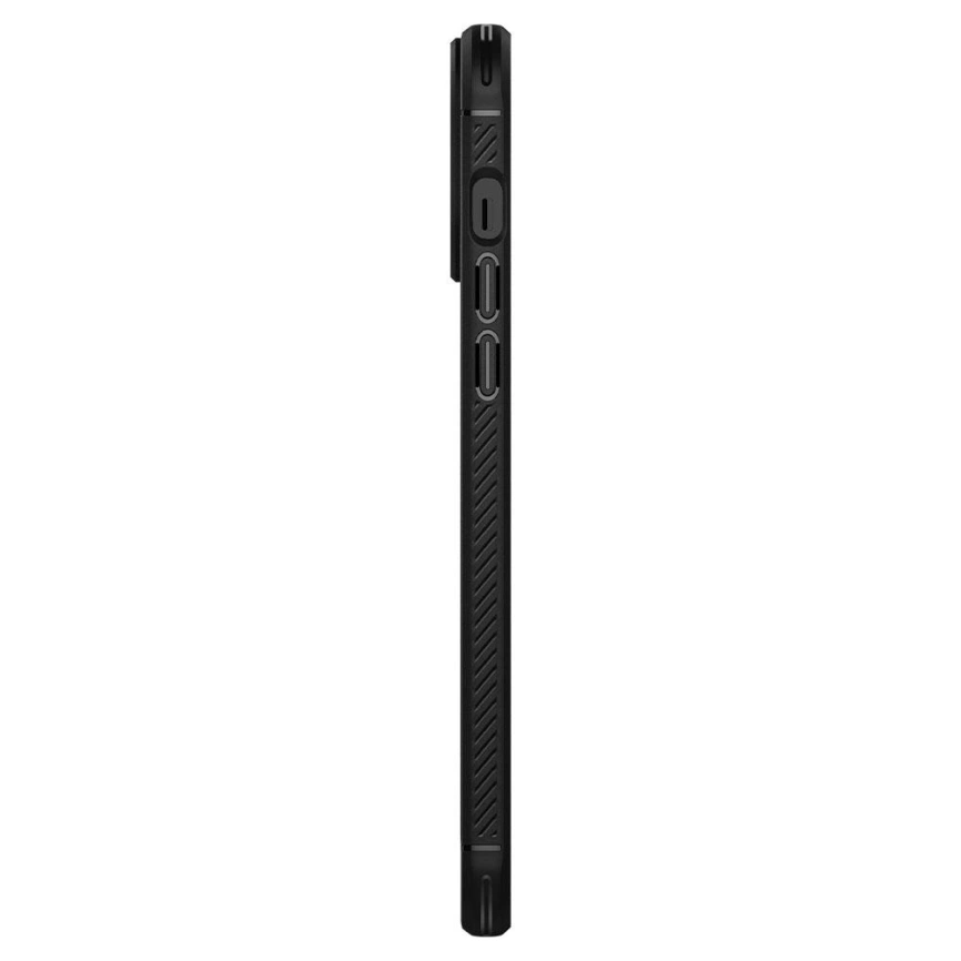 Чехол Spigen Rugged Armor для iPhone 13 Pro Max (ACS03200) Matte Black фото 6