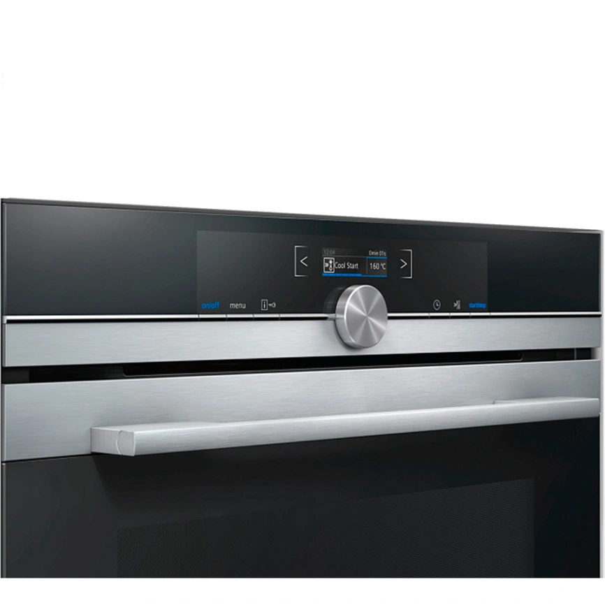 Электрический духовой шкаф Siemens HB634GBS1 Silver фото 2