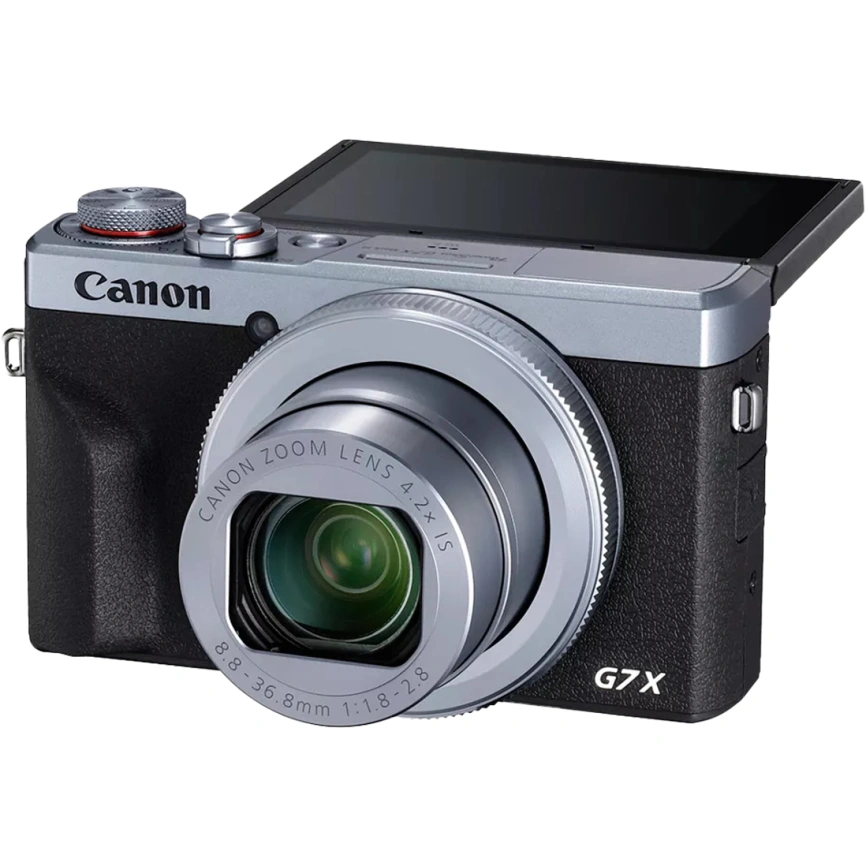 Компактный фотоаппарат Canon PowerShot G7X Mark III Silver фото 1