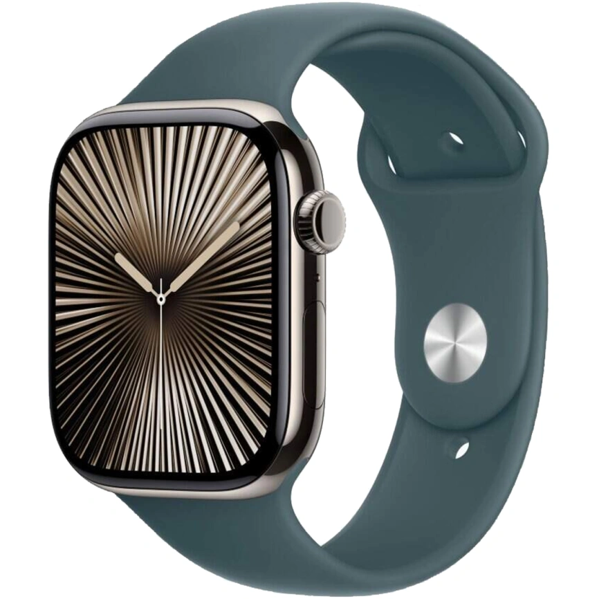 Ремешок Apple Watch 46mm Lake Green Sport Band M/L фото 3