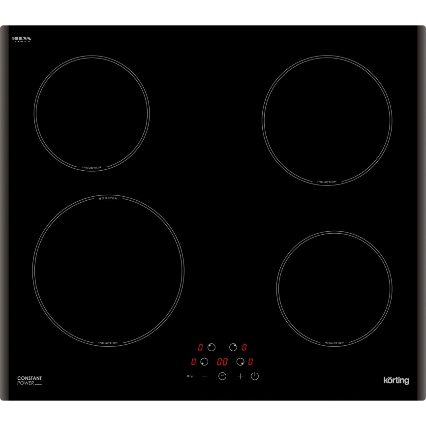 Индукционная варочная панель Korting HI 64013 B Black фото 1