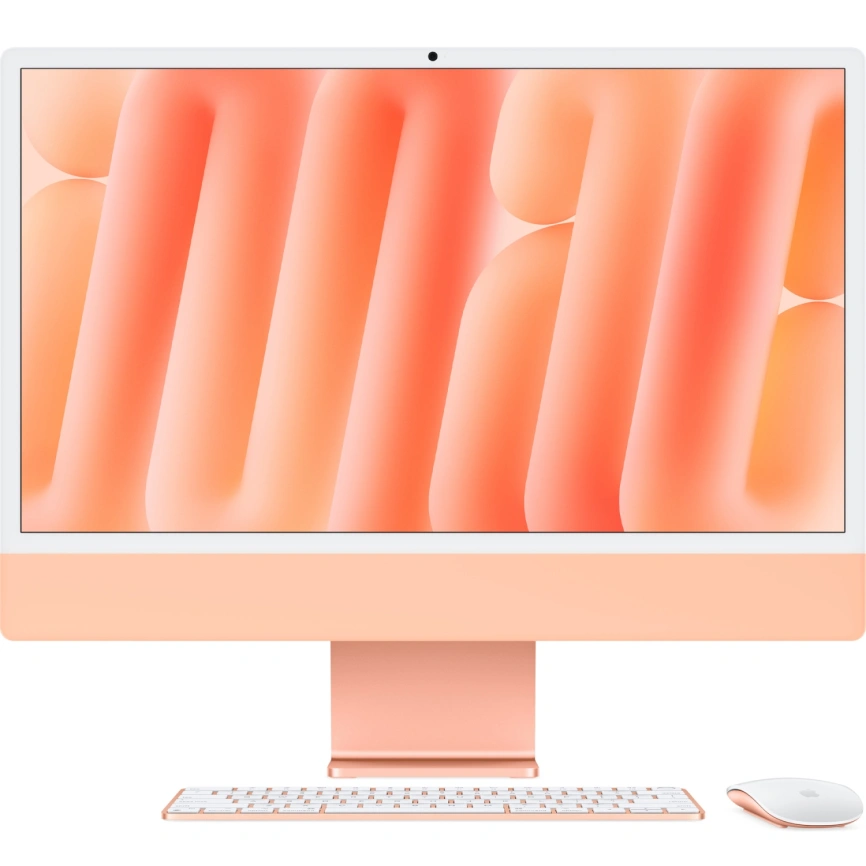 Моноблок Apple iMac (2024) 24 Retina 4.5K M4 10C CPU, 10C GPU/16GB/512Gb (Z1EW000DU) Orange фото 1