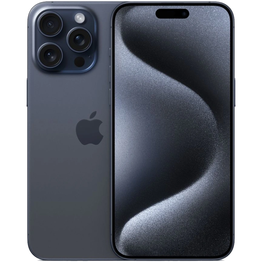 Смартфон Apple iPhone 15 Pro 128Gb Blue Titanium фото 1