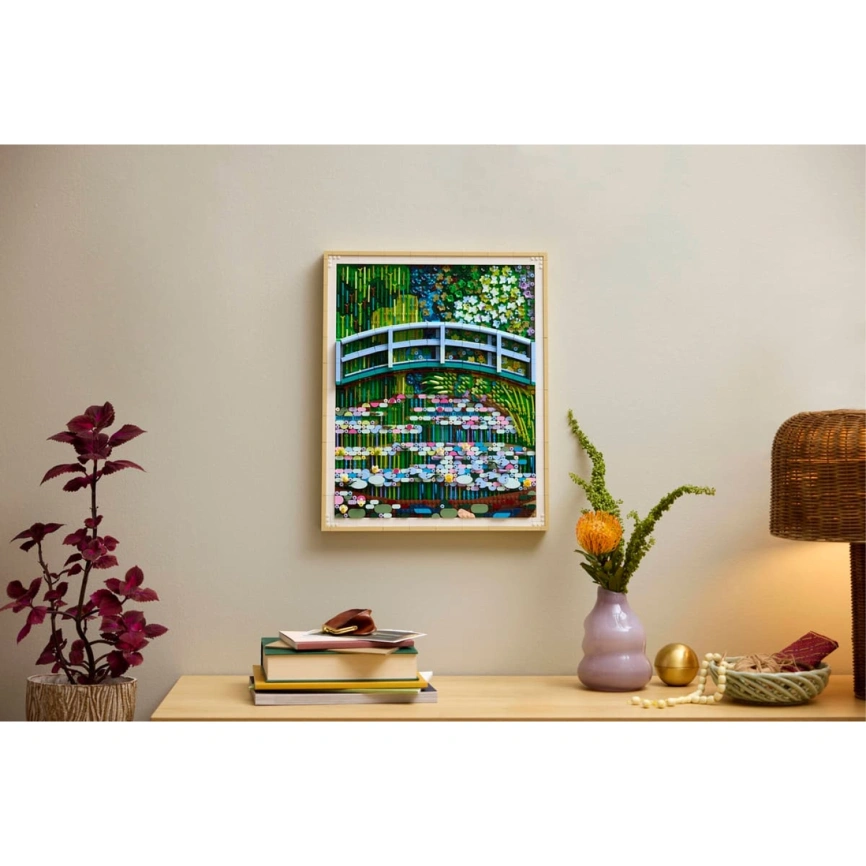 Конструктор LEGO Art Claude Monet Bridge over a Pond 31220 фото 9
