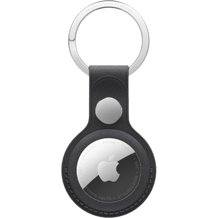 Брелок для Apple AirTag FineWoven Key Ring Black фото 1