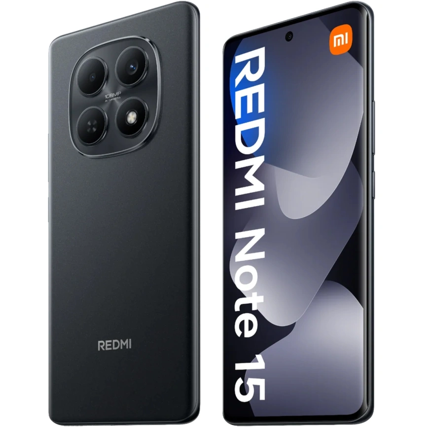 Смартфон Xiaomi Redmi Note 15 4G 6/128Gb Black EAC фото 5