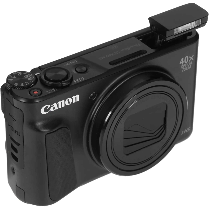 Фотоаппарат Canon PowerShot SX740 HS Black фото 2