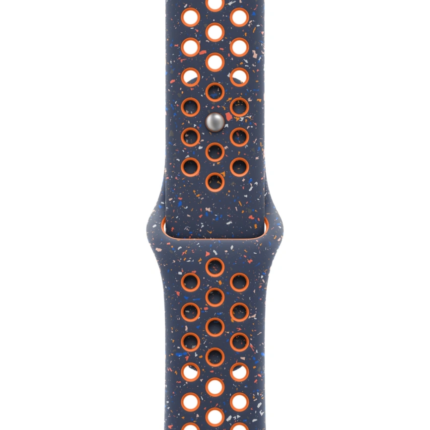 Ремешок Apple Watch 42mm Blue Flame Nike Sport Band S/M фото 1