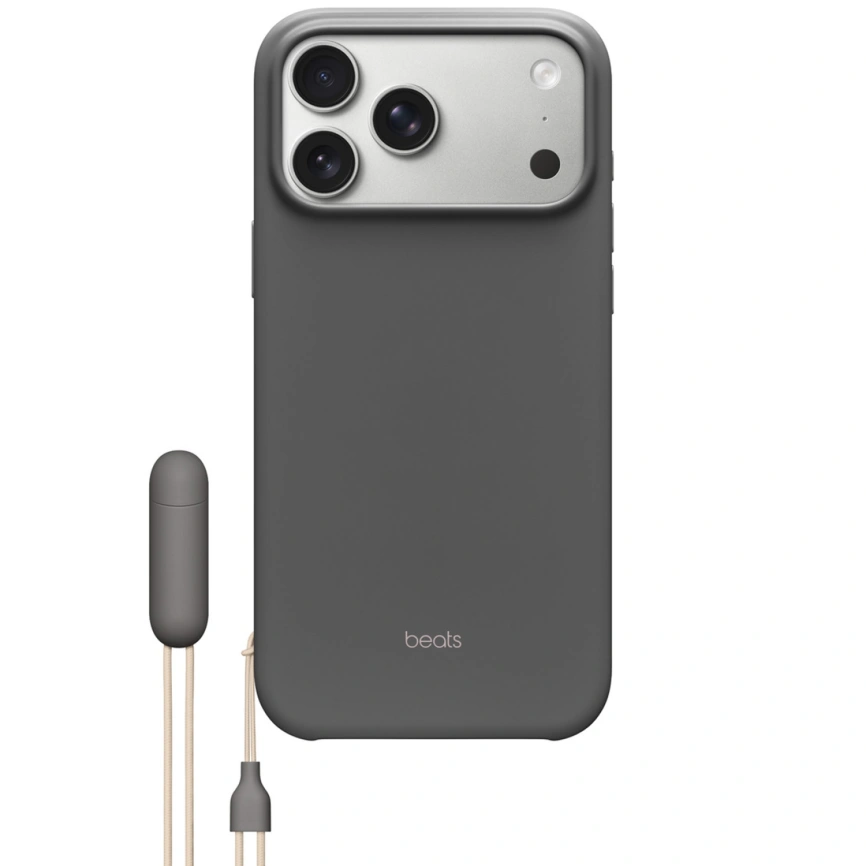 Чехол Beats Kickstand Case with MagSafe and Camera Control для iPhone 17 Pro Granite Gray фото 4