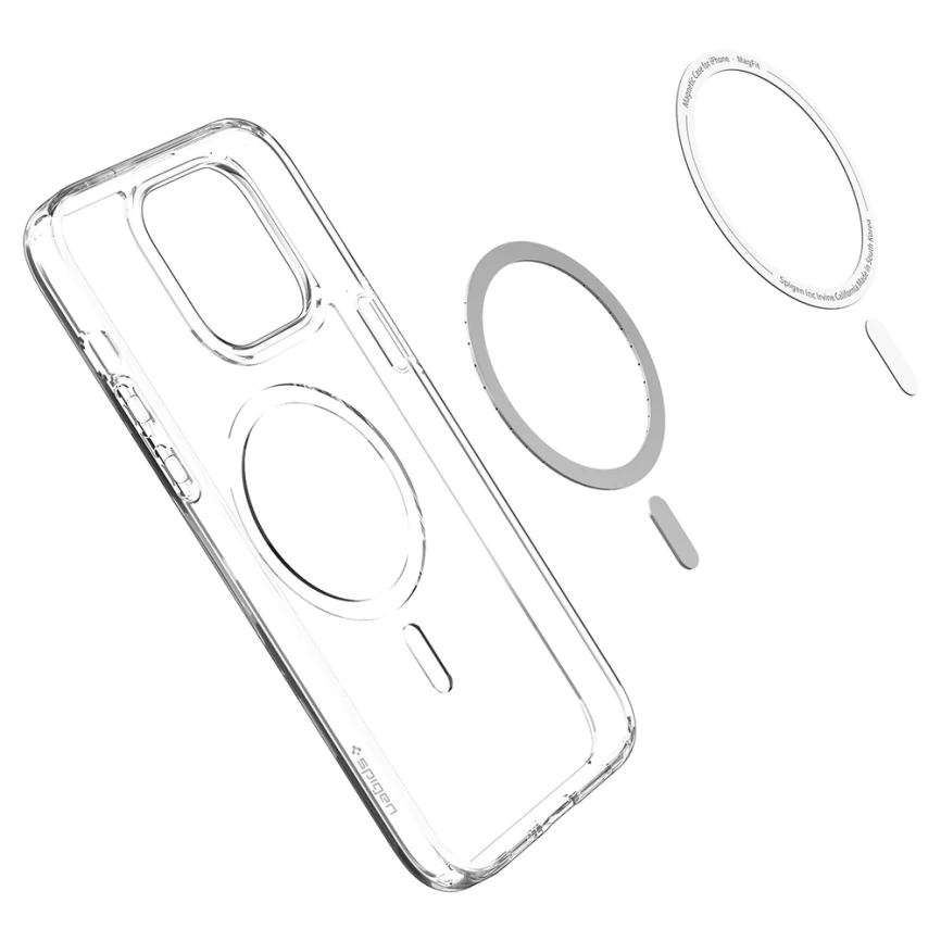 Чехол Spigen Ultra Hybrid MagFit для iPhone 14 Pro Max (ACS04825) White фото 9
