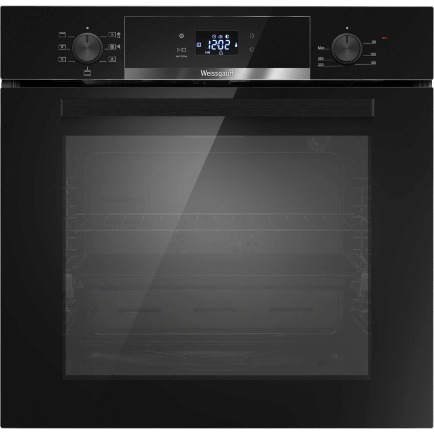 Электрический духовой шкаф Weissgauff EOV 766 PDB Black фото 1