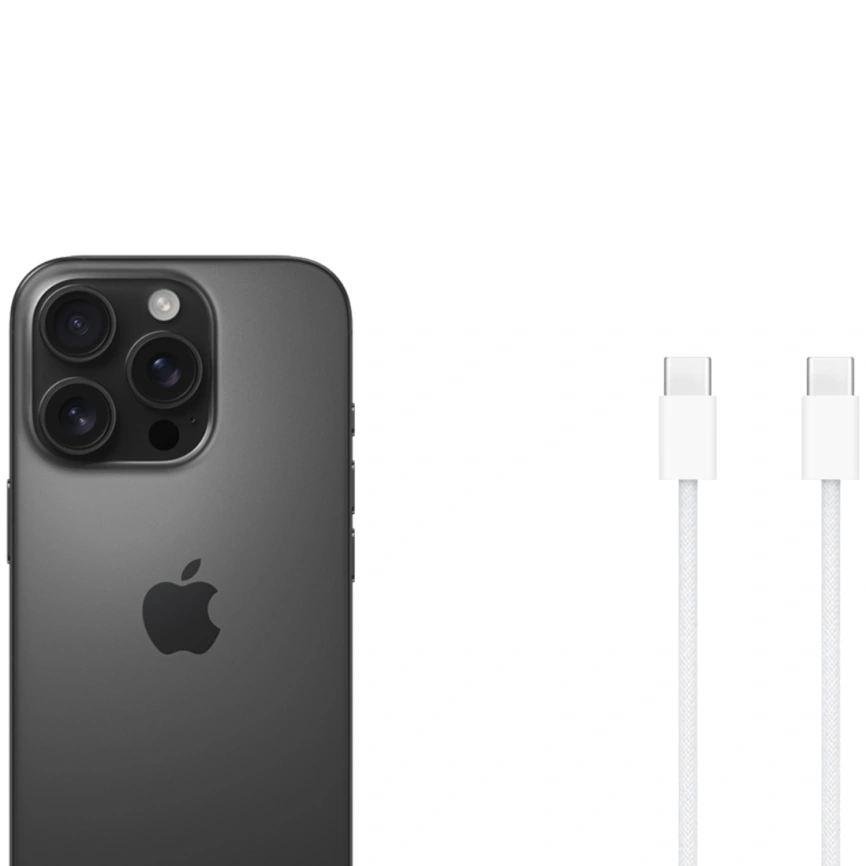 Смартфон Apple iPhone 16 Pro 128Gb eSim Black Titanium фото 5
