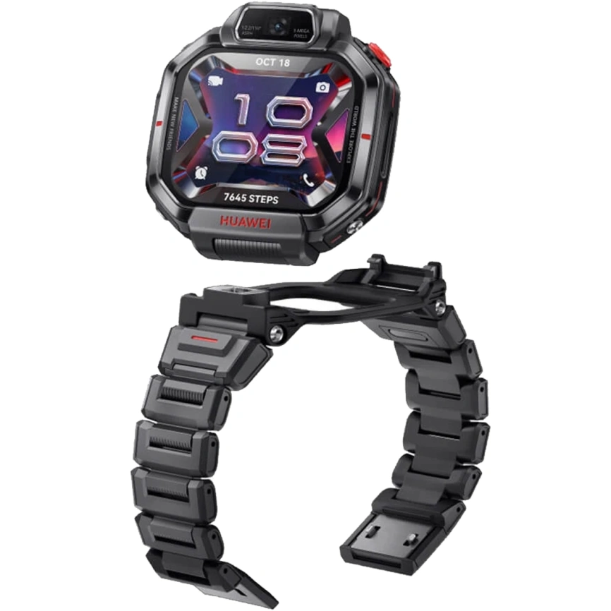 Смарт-часы Huawei Watch Kids X1 Pro Black Plastic Strap/Black (55020JAS) фото 1