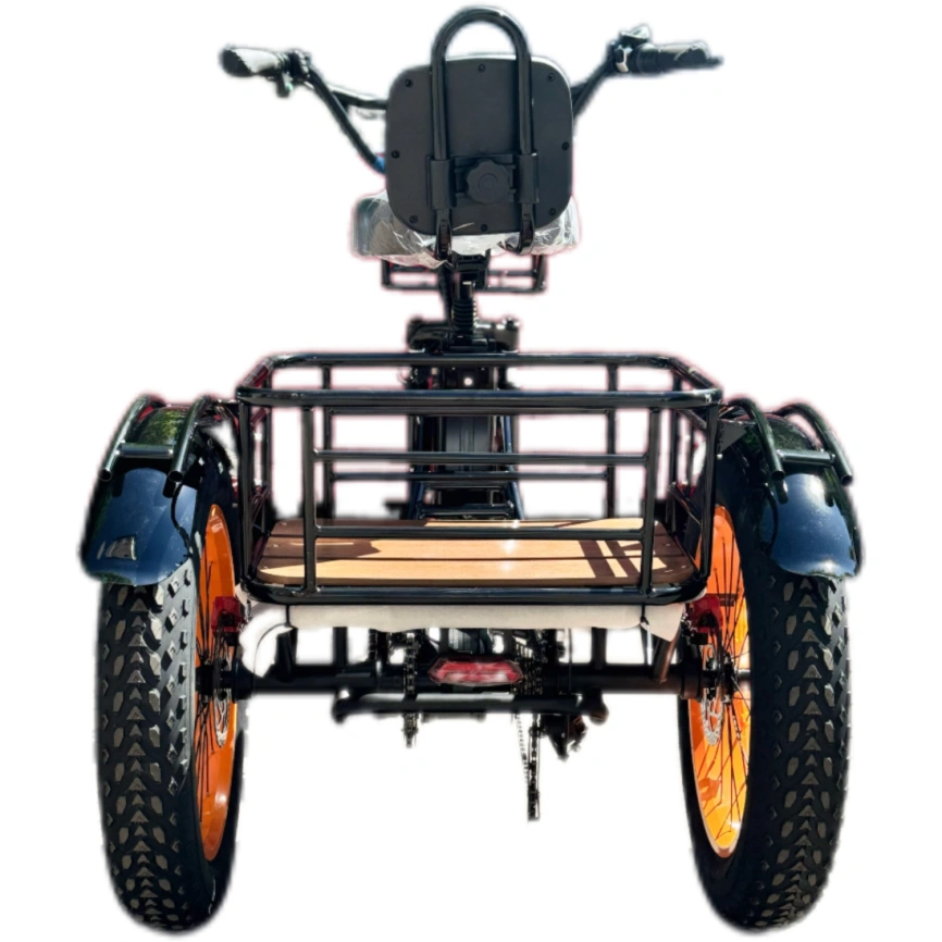 Электровелосипед Kugoo Kirin Trike Black фото 5