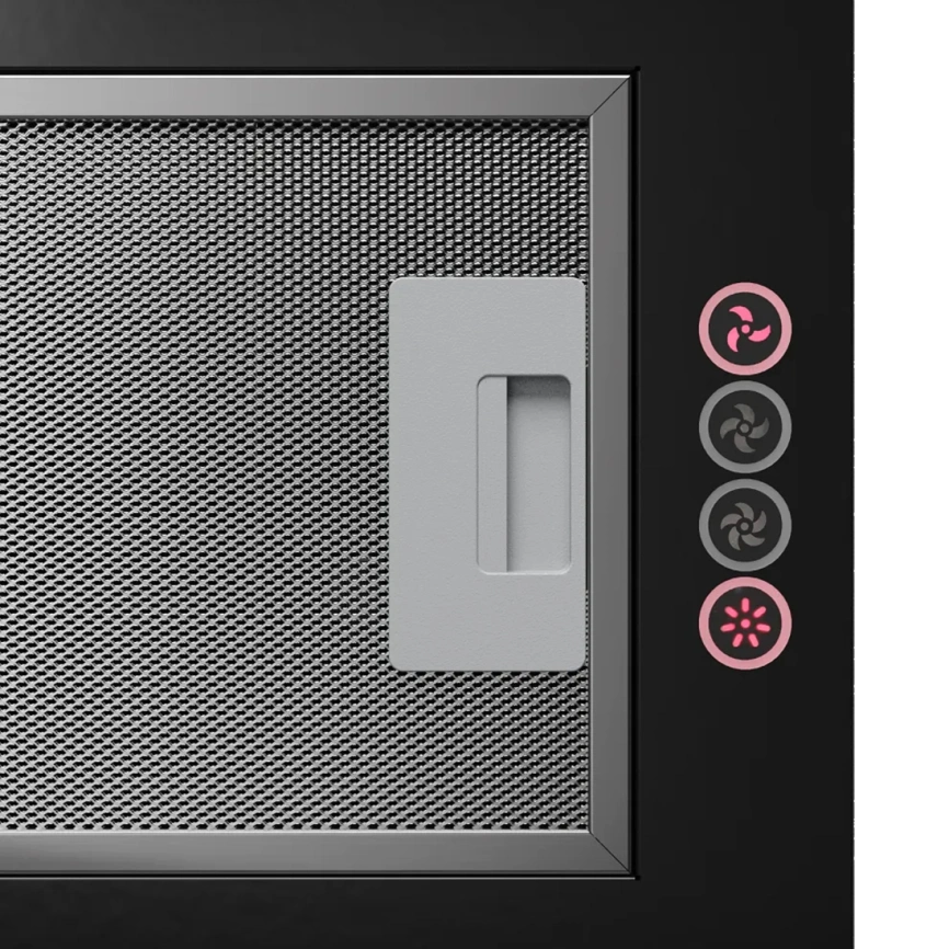 Встраиваемая вытяжка Kuppersberg INTOUCH 60 B Black фото 4