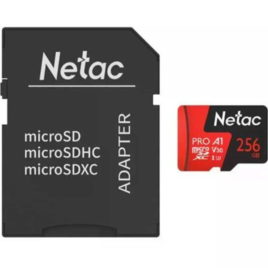 Карта памяти Netac SDXC class 10 (NT02P500PRO-256G-R) фото 2