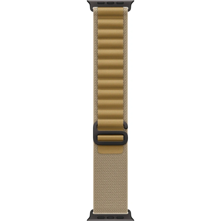 Ремешок Apple Watch Ultra 49mm Tan Alpine Loop M Black Titanium Finish (MYQ13FE) фото 1