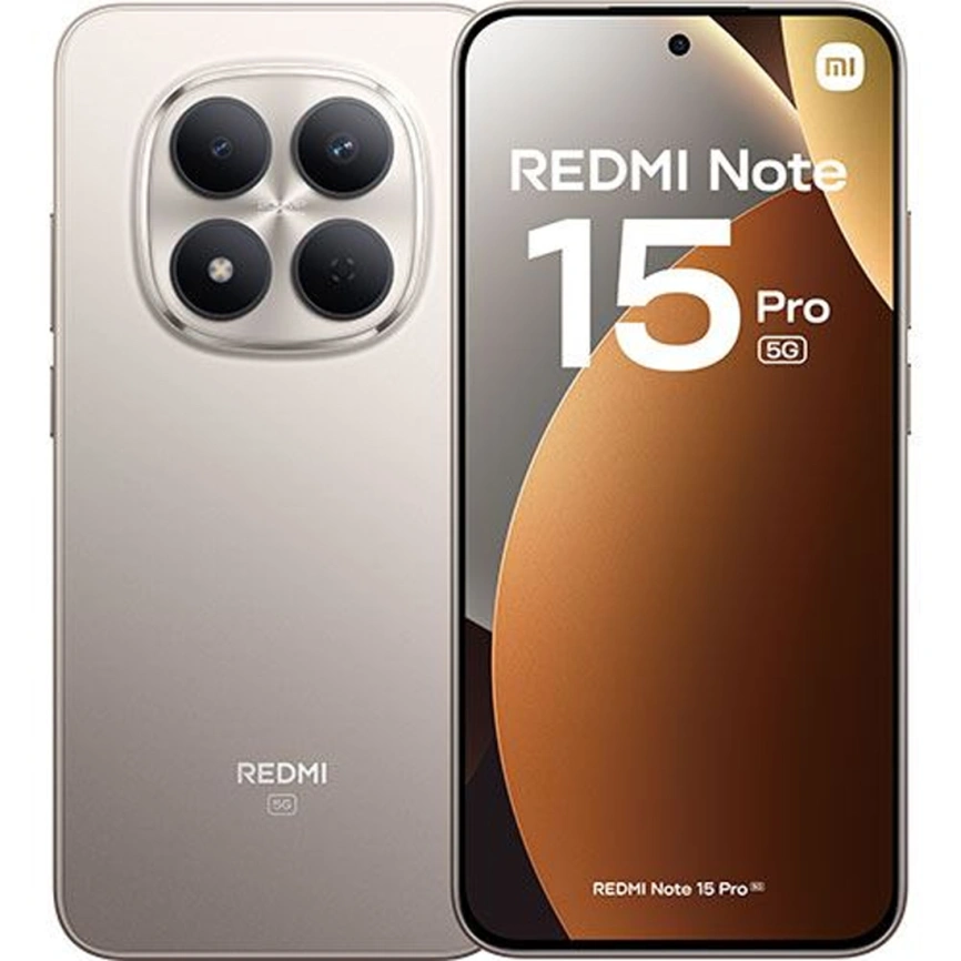 Смартфон Xiaomi Redmi Note 15 Pro 5G 12/512Gb Titanium EAC фото 1