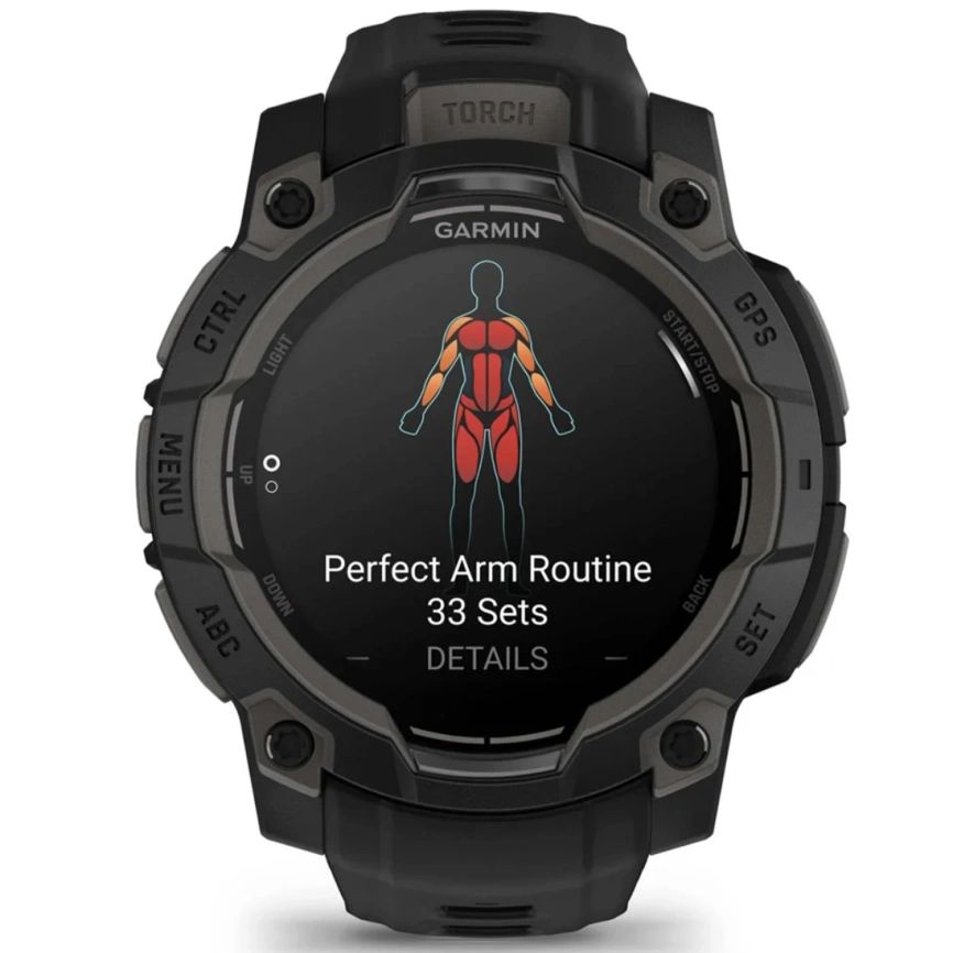 Смарт-часы Garmin Instinct 3 45mm Amoled Black (010-02936-00) фото 7