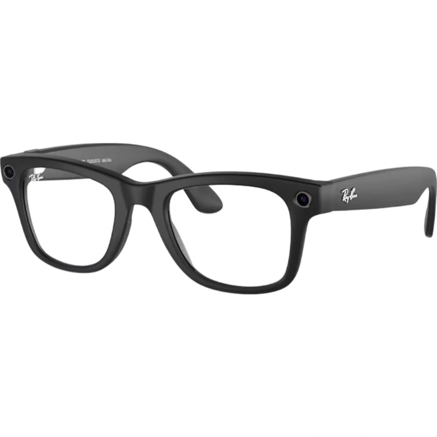Умные очки Ray-Ban Wayfarer Matte Black/Transitions (RW4008) L Graphite Green фото 2