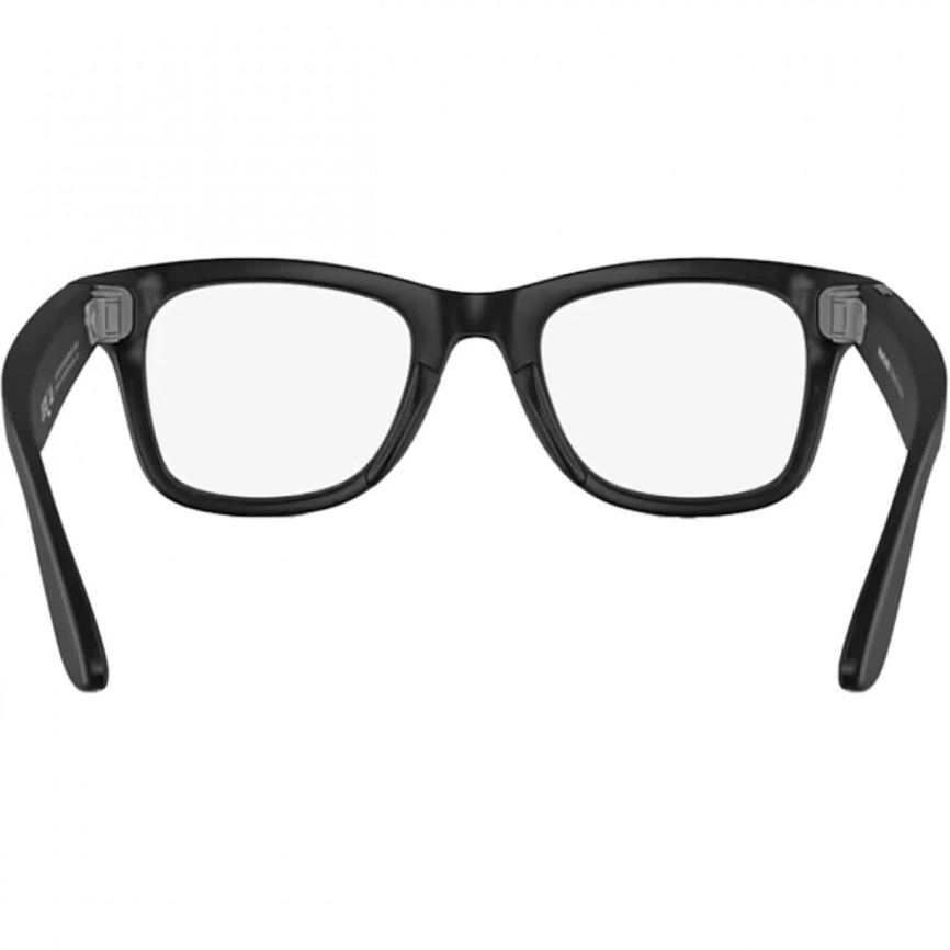 Умные очки Ray-Ban Wayfarer Matte Black/Transitions (RW4008) L Graphite Green фото 4
