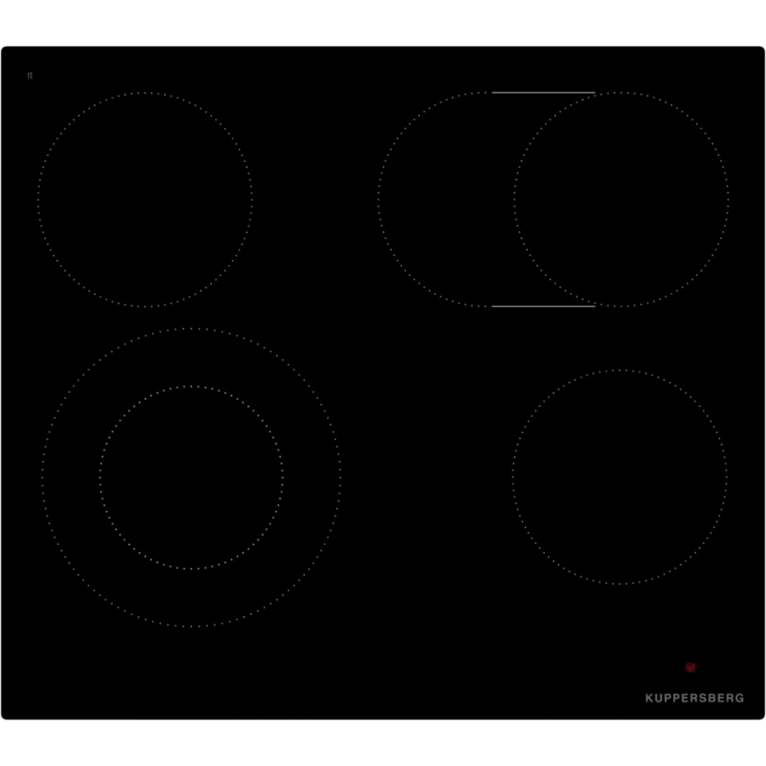 Электрическая варочная панель Kuppersberg ECS 624 Black фото 1