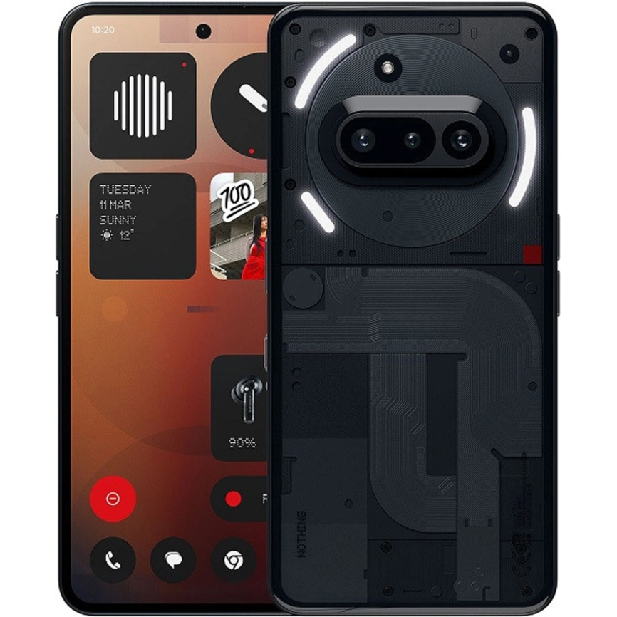 Смартфон Nothing Phone (3A) 12/256Gb Black фото 1