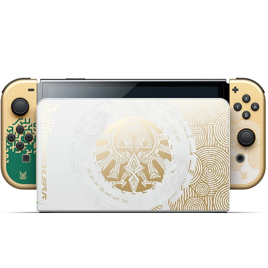 Игровая приставка Nintendo Switch OLED 64GB The Legend of Zelda: Tears of the Kingdom Edition фото 4