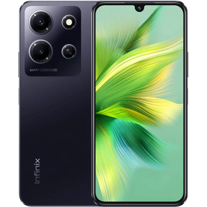 Смартфон Infinix Note 30i 8/128Gb Obsidian Black фото 1