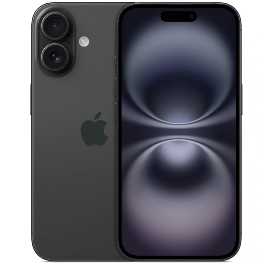Смартфон Apple iPhone 16 128Gb eSim Black фото 1