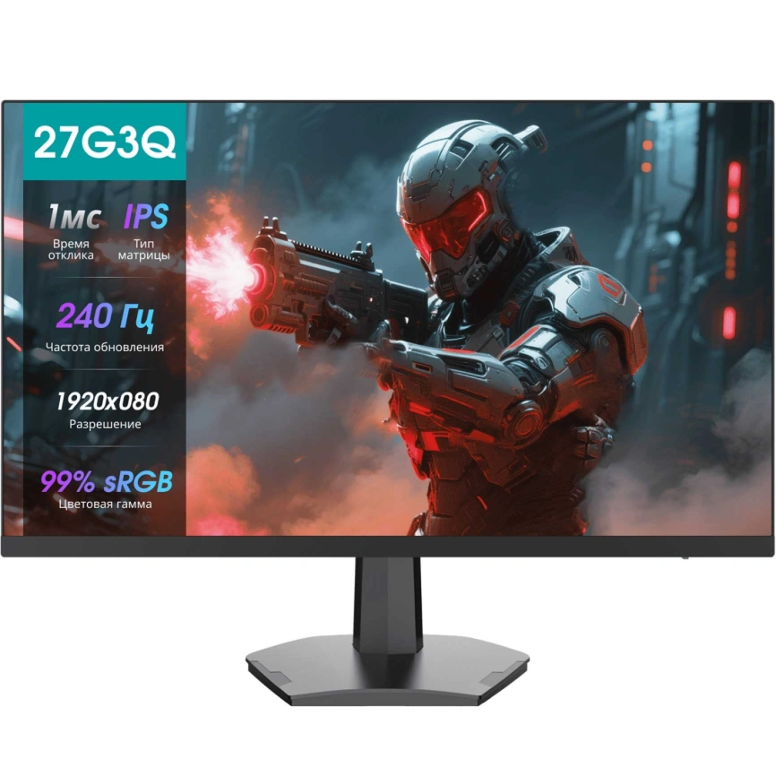 Монитор Hisense 27" 27G3Q Black фото 1