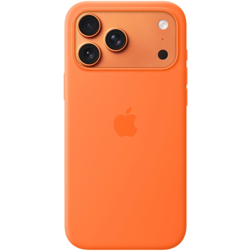 Чехол Apple Silicone Case with MagSafe для iPhone 17 Pro Orange фото 1