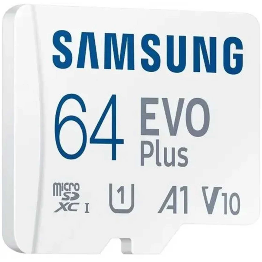 Карта памяти Samsung Micro SecureDigital 64Gb SDXC Samsung Evo Plus class10 UHS-I U3 (MB-MC64SA) фото 3
