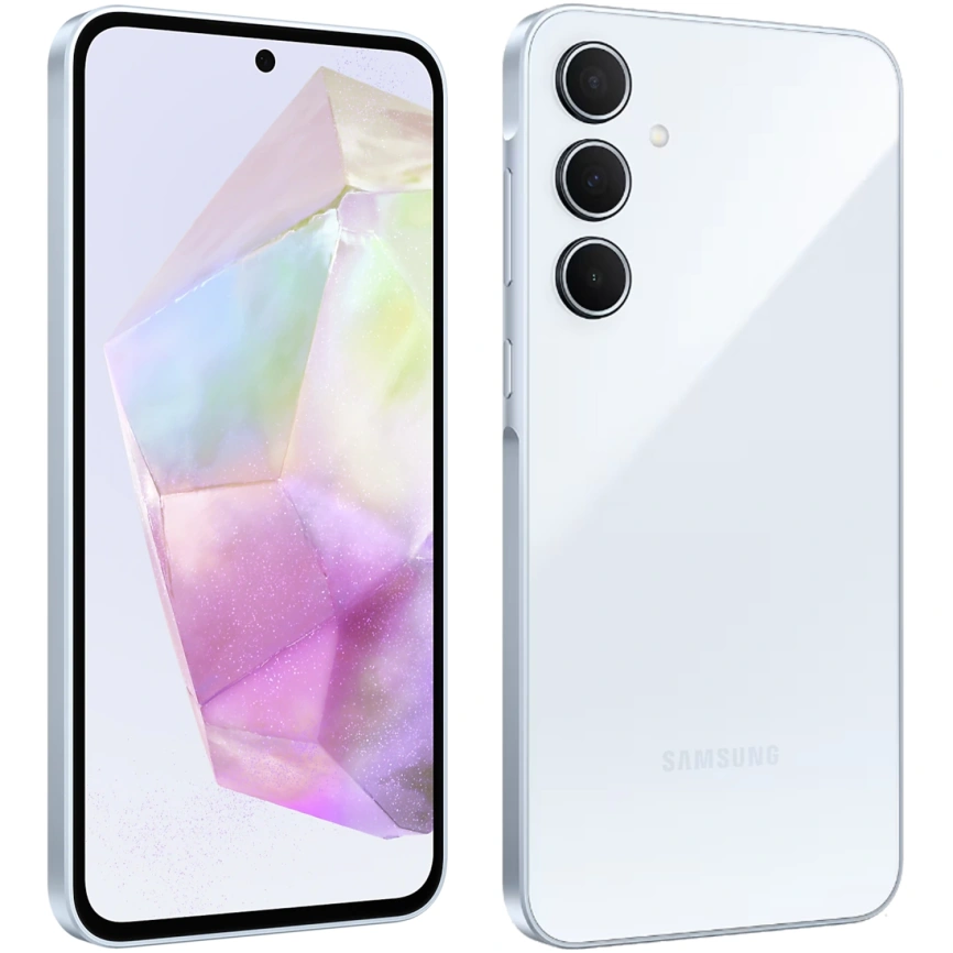 Смартфон Samsung Galaxy A35 5G 6/128Gb Awesome Ice blue фото 4