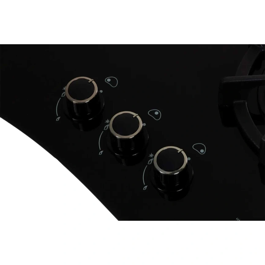 Газовая варочная панель Gefest СН 2120 Black фото 3