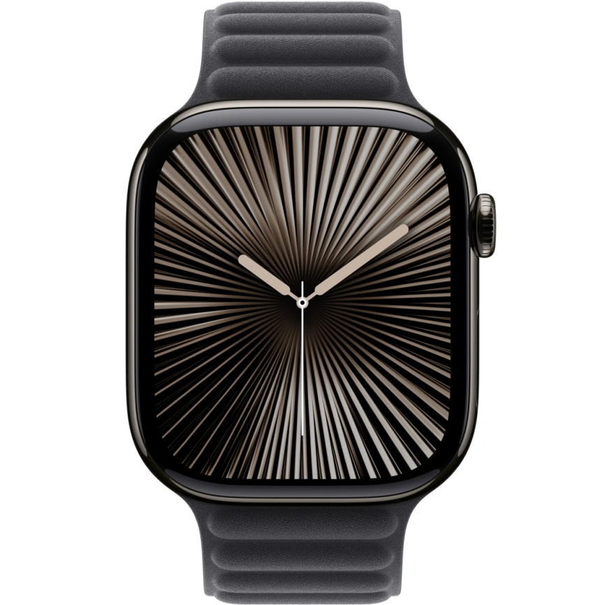 Ремешок Apple Watch 46mm Black Magnetic Link S/M фото 3